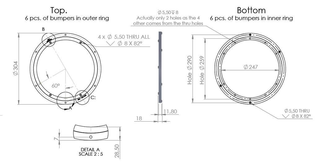 Lazy Susan Döner Tv, Masa Ve Servis Mekanizması