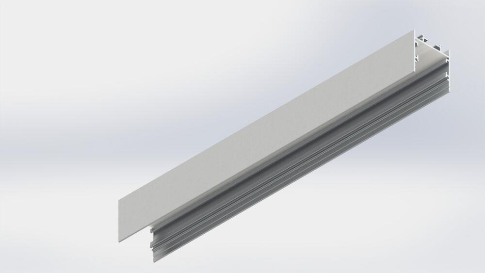 Lineer Sıvaüstü Asma Sarkıt Pcb Led Profil Armatür