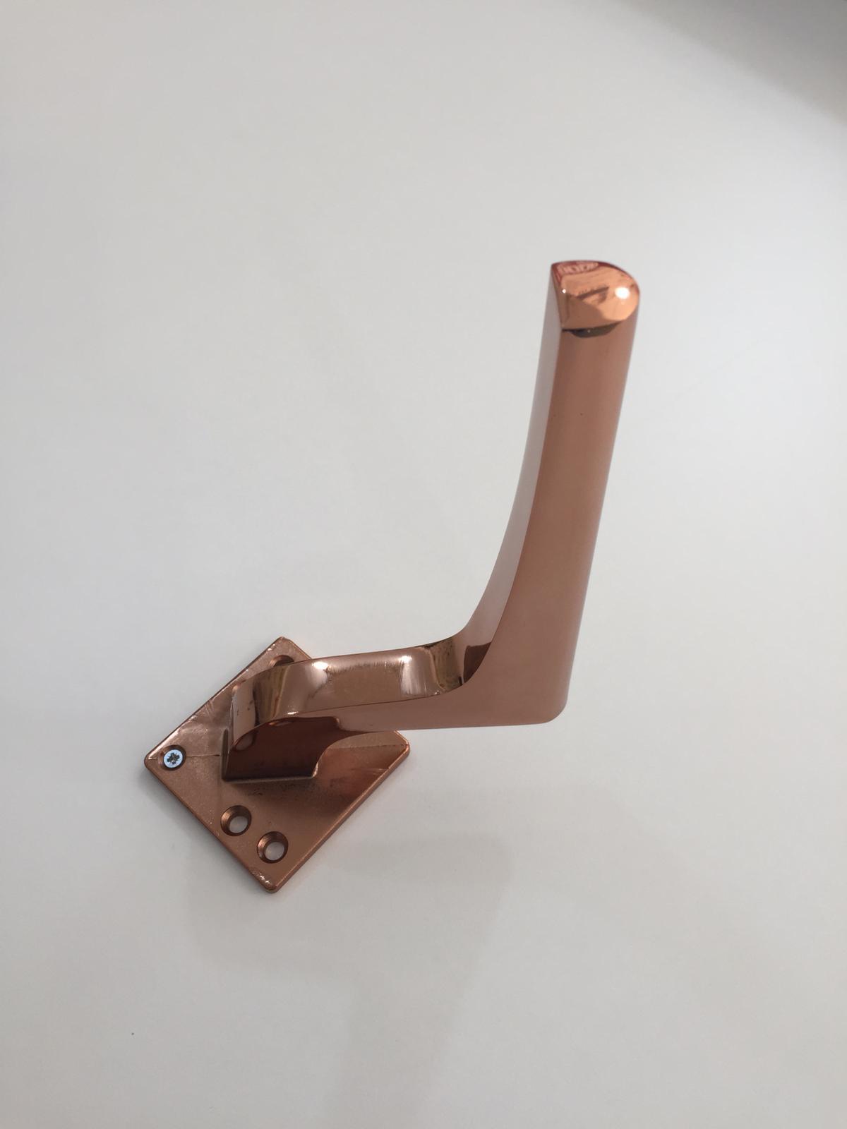 Lyon Dekoratif Mobilya Ve Koltuk Ayağı Rose Bakır 25 Cm