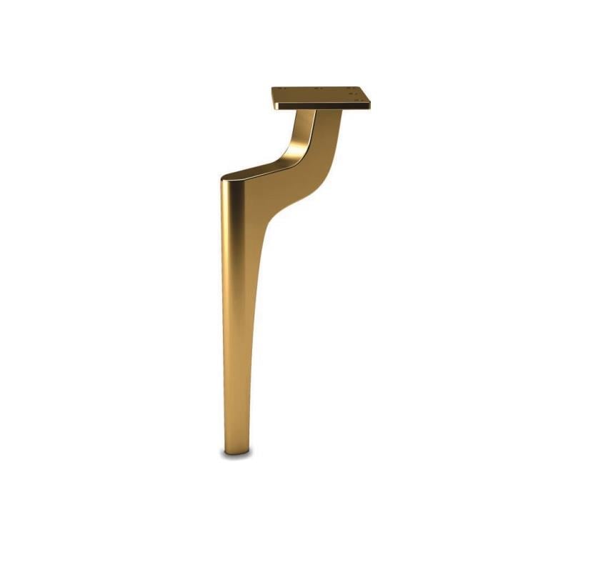 Lyon Dekoratif Mobilya Ve Koltuk Ayağı Altın 14 Cm