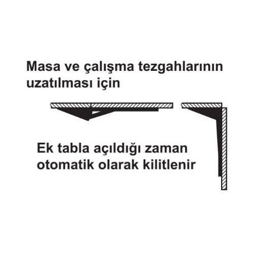 Masa Ek Uzatma Konsolu 30*280 Mm