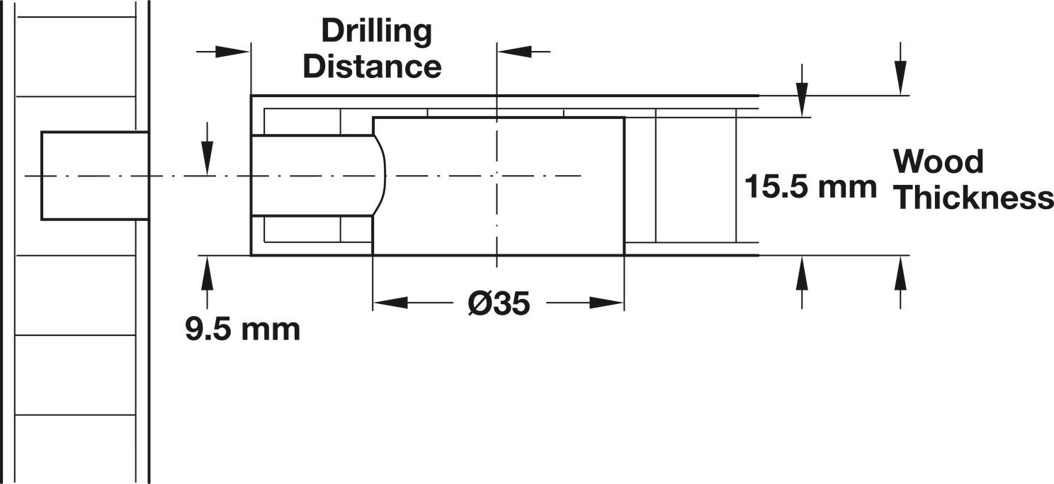 Maxifix Büyük Minifix Dolap Bağlantı Elemanı Metal Dübelli Takım