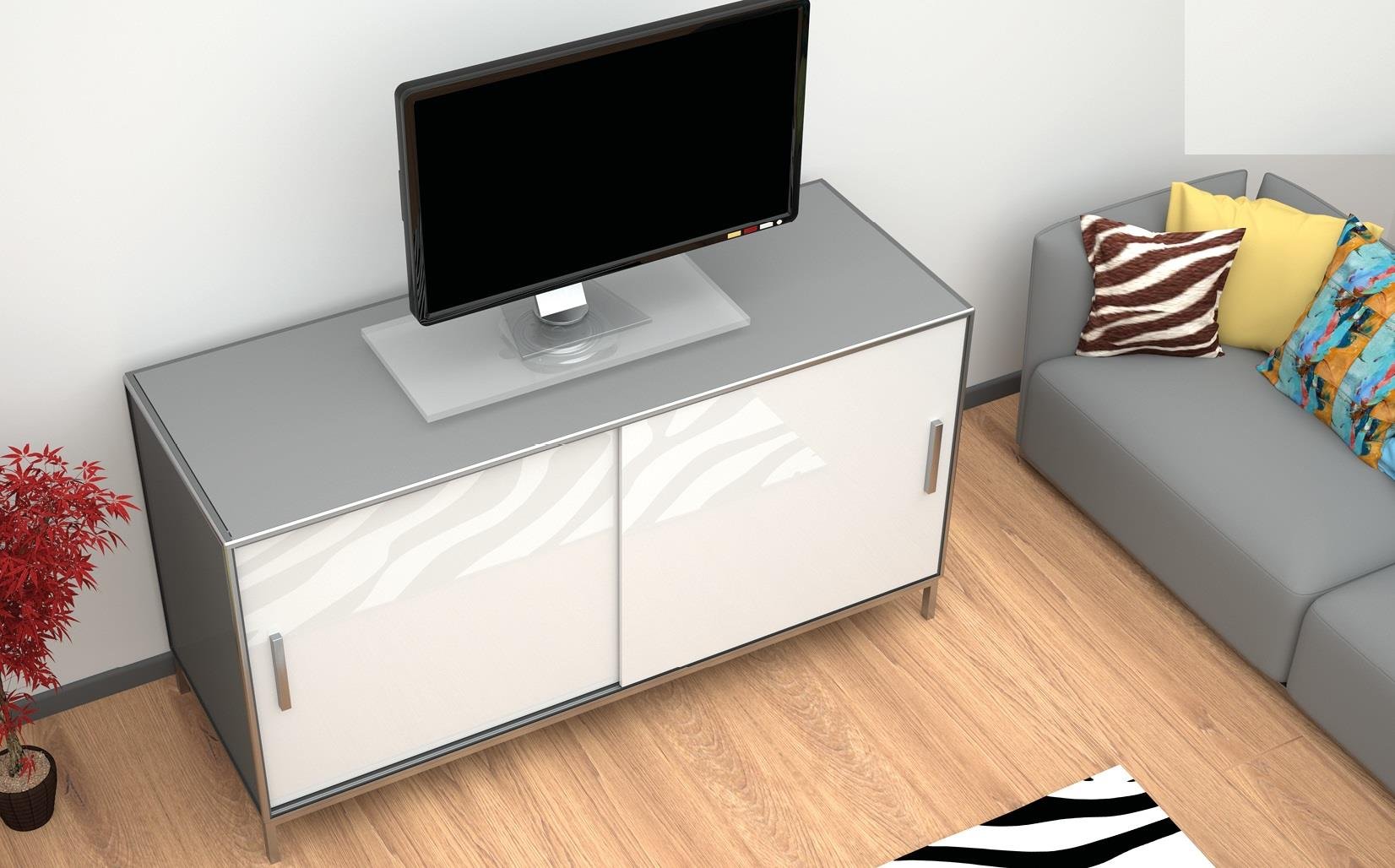 Metal Döner Koltuk Tabure Tv Altlığı 260*260*27 Mm 0067