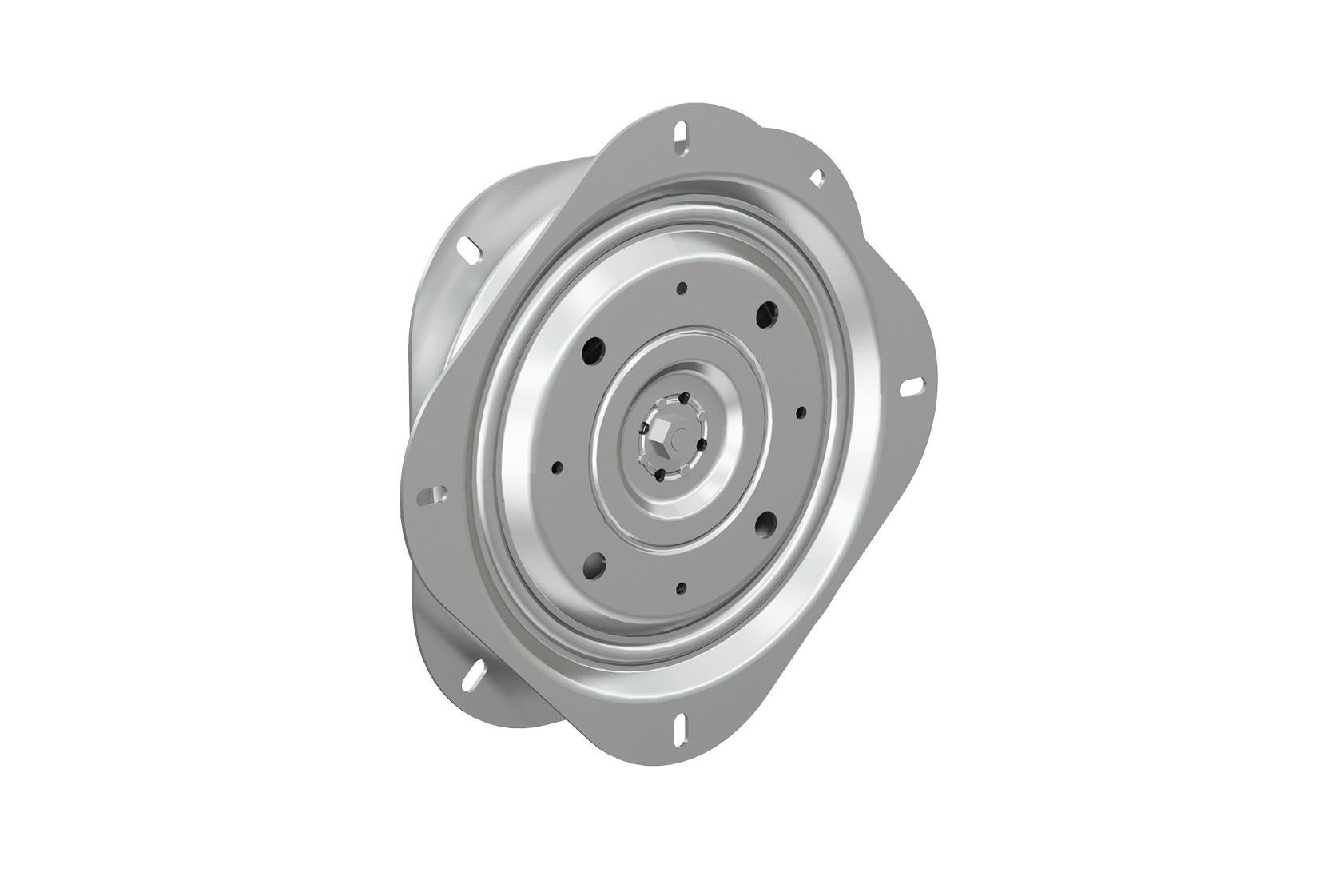 Metal Döner Tv Tabure Altlığı 252*252*27 Mm 0068