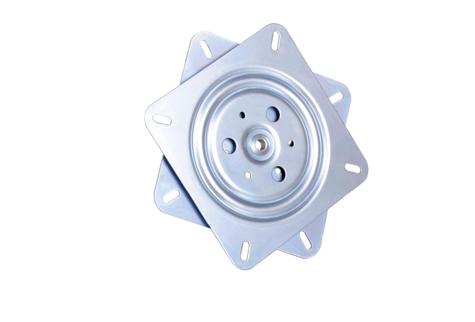 Metal Döner Tv Tabure Altlığı Rulmanlı 173*173*20 Mm 0060