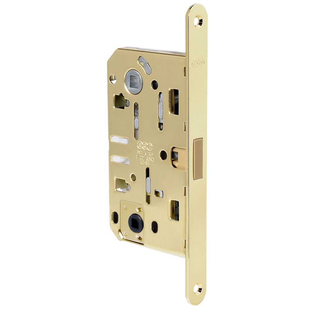 Mıknatıslı Manyetik Kapı Kilidi Sarı Parlak Pirinç