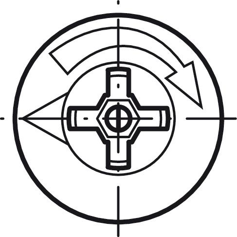 Minifix Dolap Bağlantı Elemanı Plastik Dübelli Takım-4 Adet
