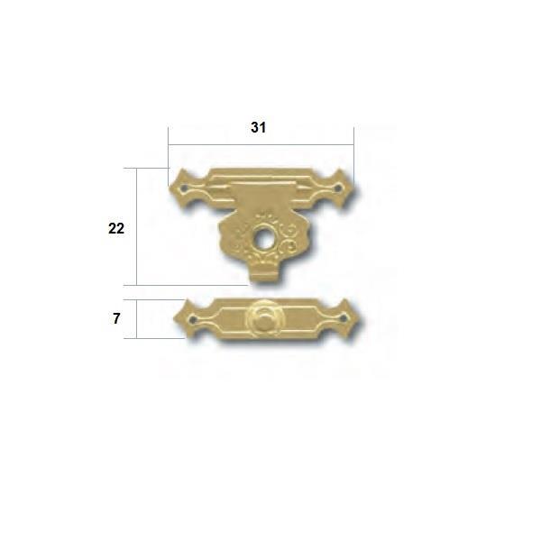 Mücevher, Puro Kutu Klips Seti Altın Sarı