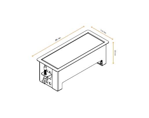 Net 2.0 Basaç Data Priz Seti