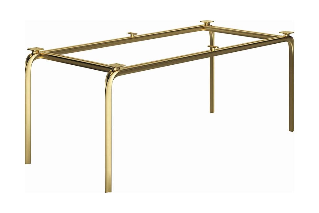 Nice Parlak Altın Dekoratif Mobilya Ve Koltuk Ayağı 21 Cm