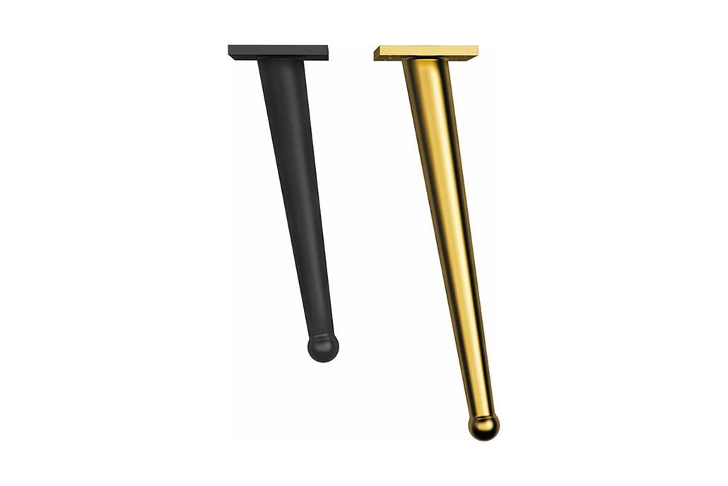 Nis Dekoratif Mobilya Ve Koltuk Ayağı Parlak Altın 25 Cm