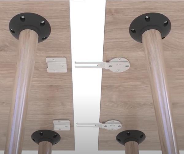 Panel Bağlantı Aparatı Kilitli