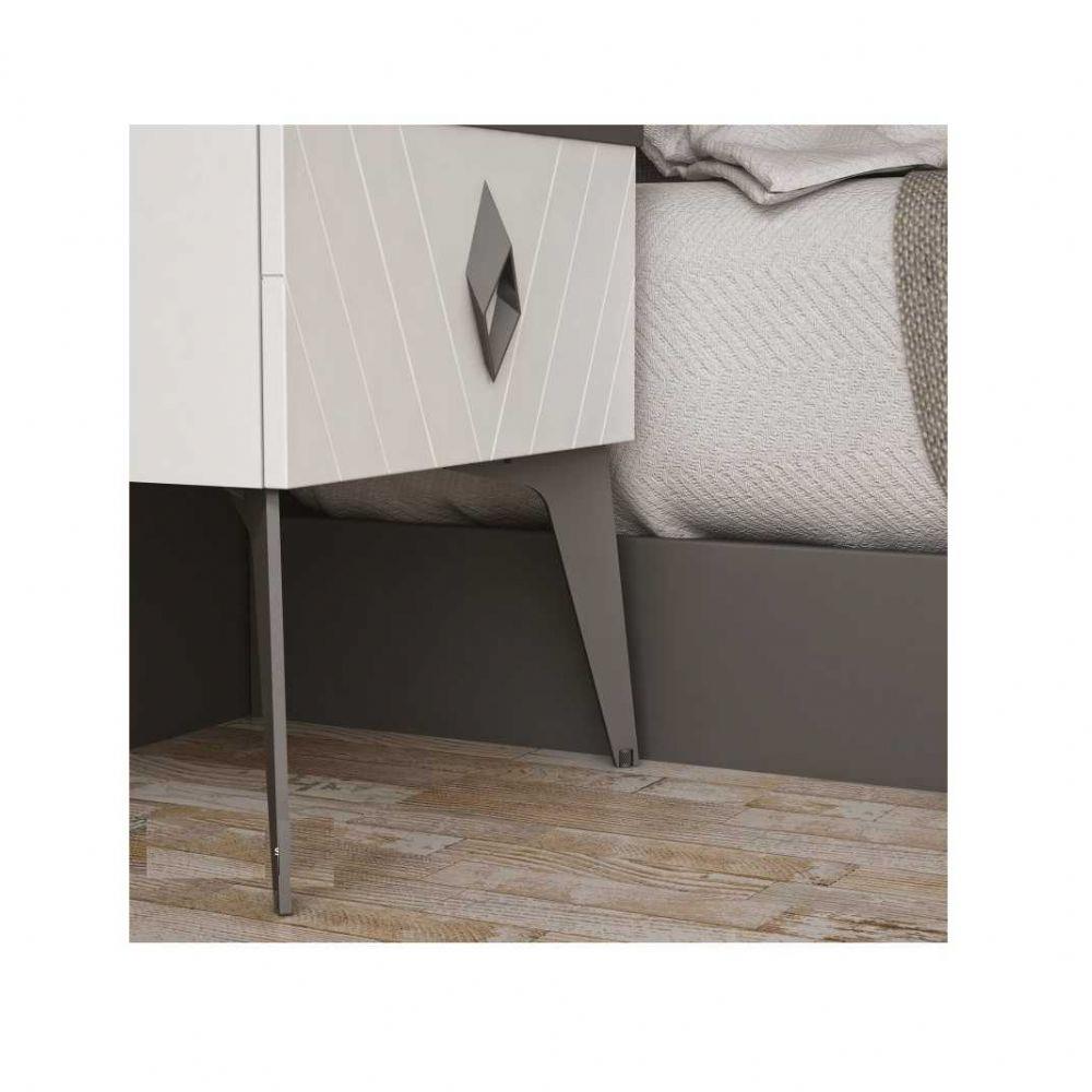 Paris Dekoratif Mobilya Ve Koltuk Ayağı Mat Siyah 15 Cm