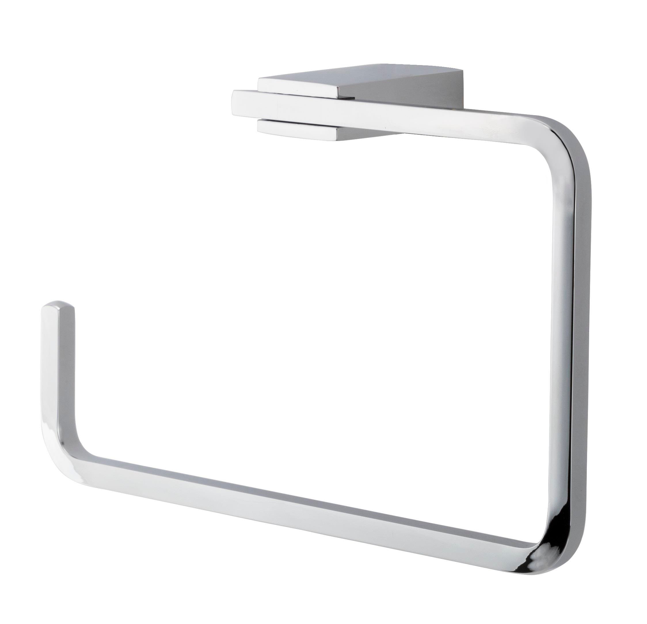 Parlak Krom Bilbao Lüks Kare Havluluk