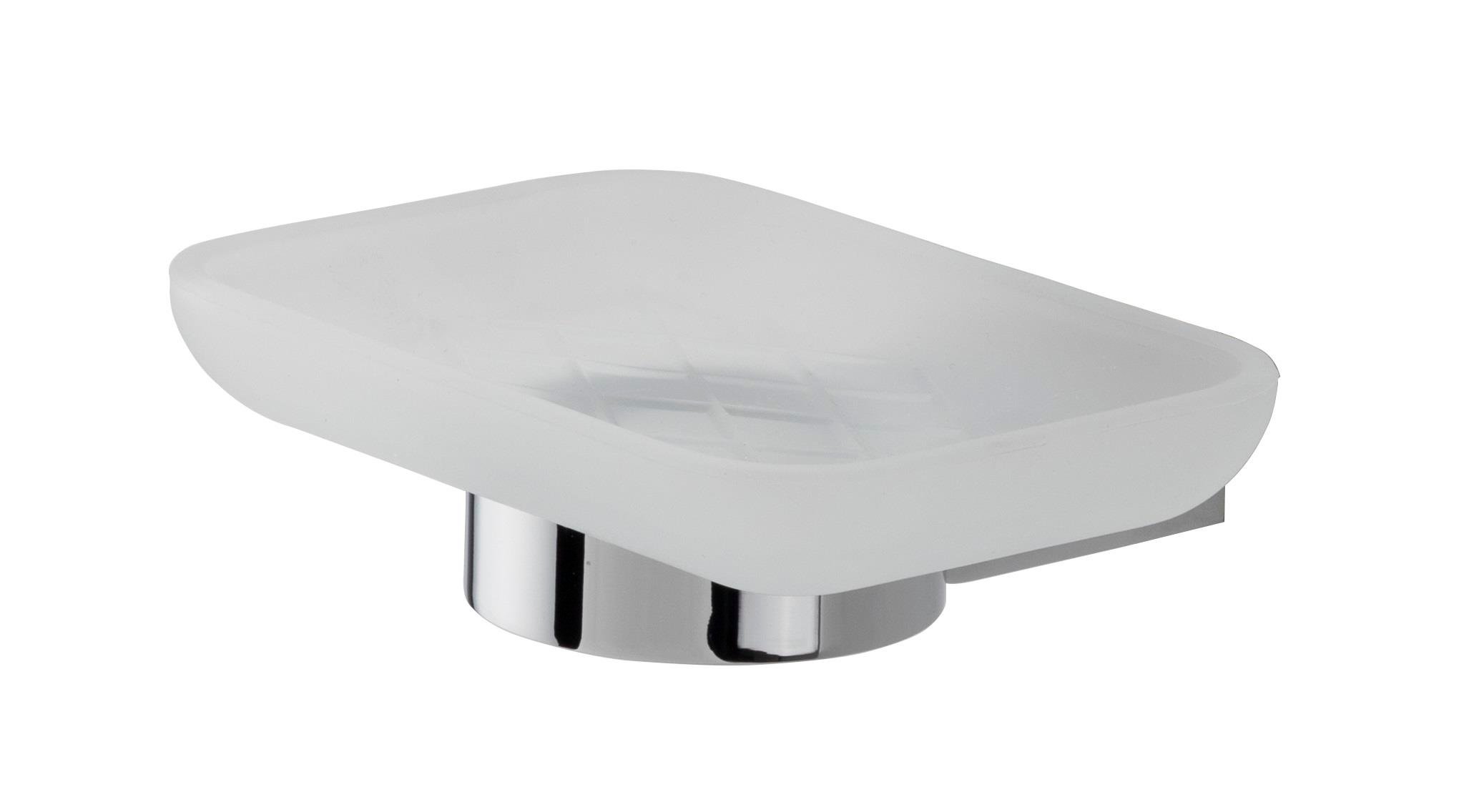 Parlak Krom Bilbao Lüks Sabunluk