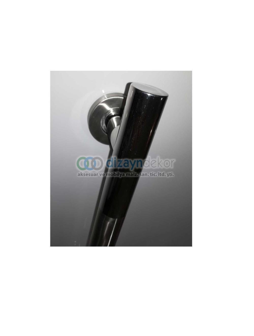 Paslanmaz Çelik Sürgü Ve Çekme Kapı Kolu Krom Saten 2