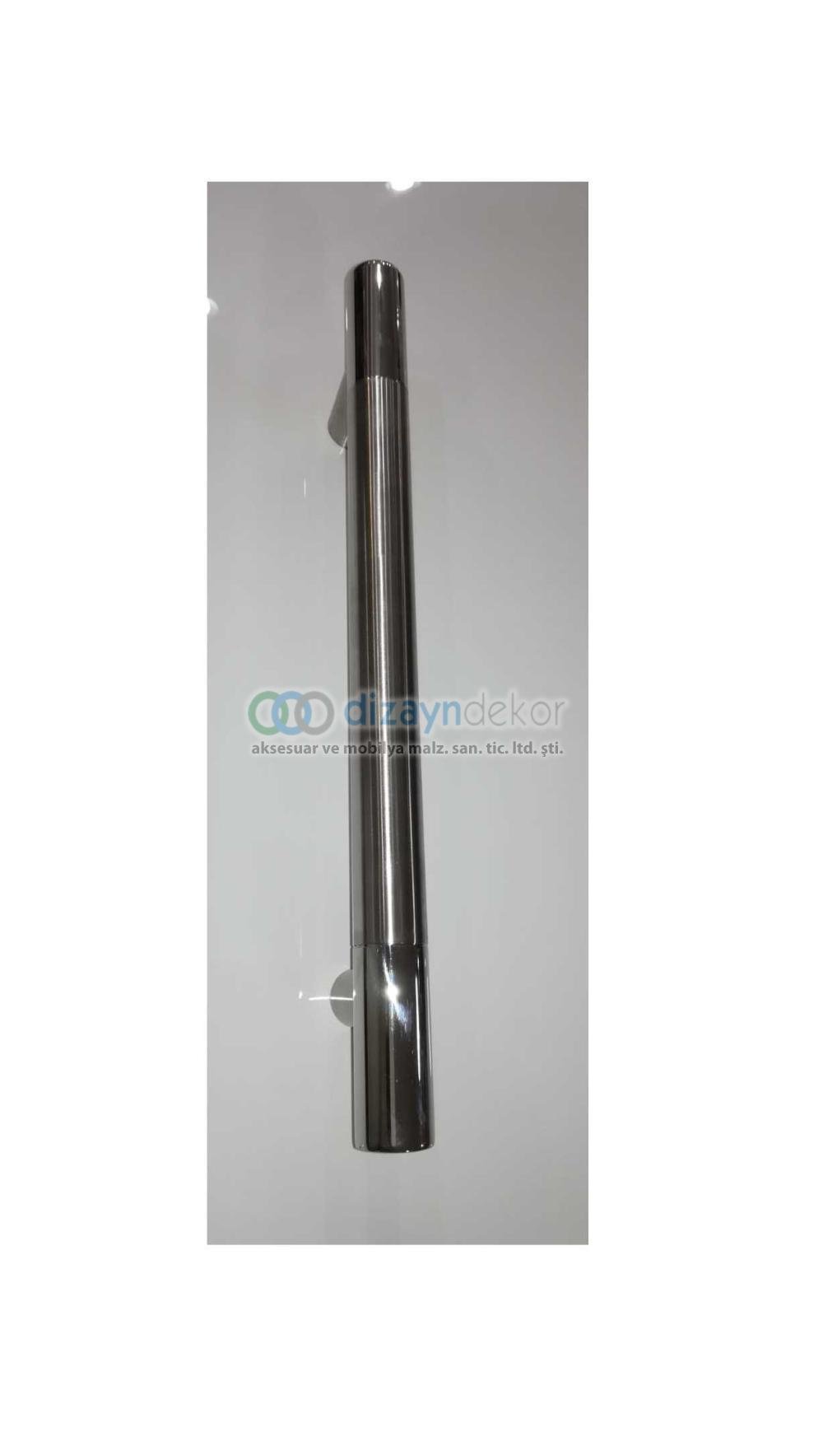 Paslanmaz Çelik Sürgü Ve Çekme Kapı Kolu Krom Saten 2