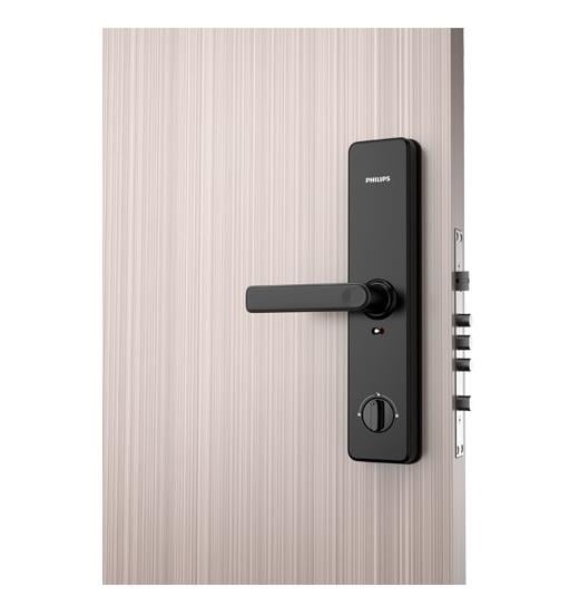 Philips DDL603E-5HWS Akıllı Kollu Kapı Kilidi