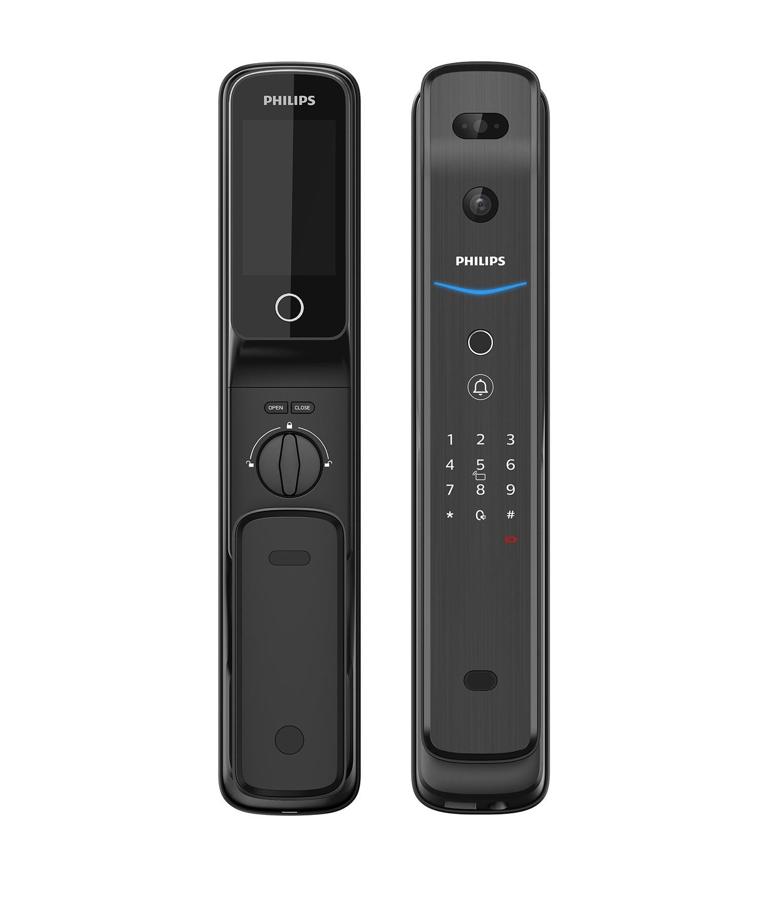 Philips DDL709-FVP-7HW Akıllı Kilit, Yüz Tanımalı, Kameralı