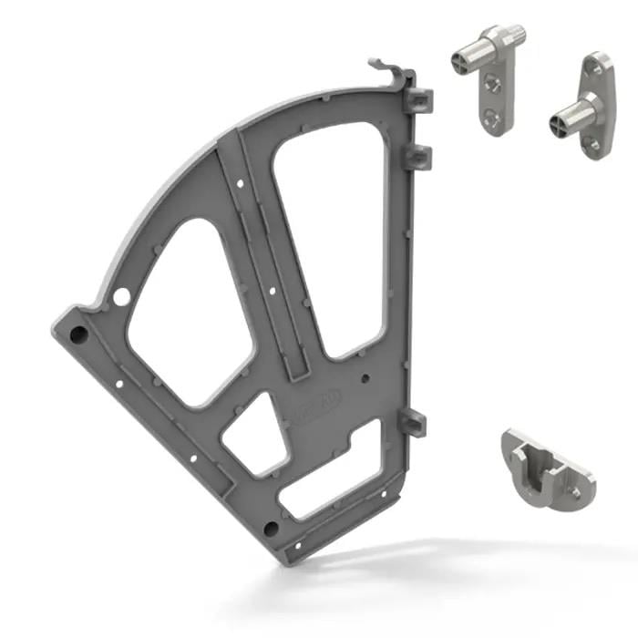 Plastik 2 Li Düşer Ayakkabılık Seti