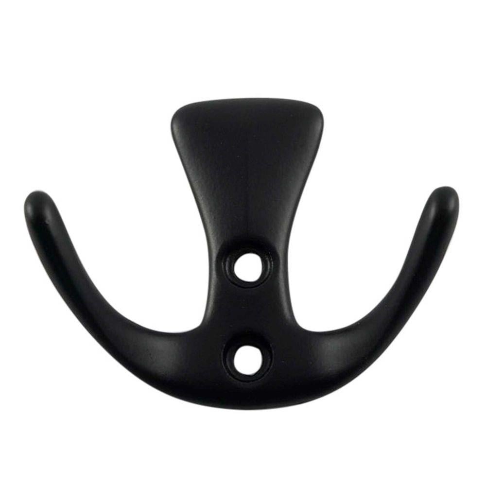 Portmanto Askısı Koç Kanca İkili Krom, Mat Siyah