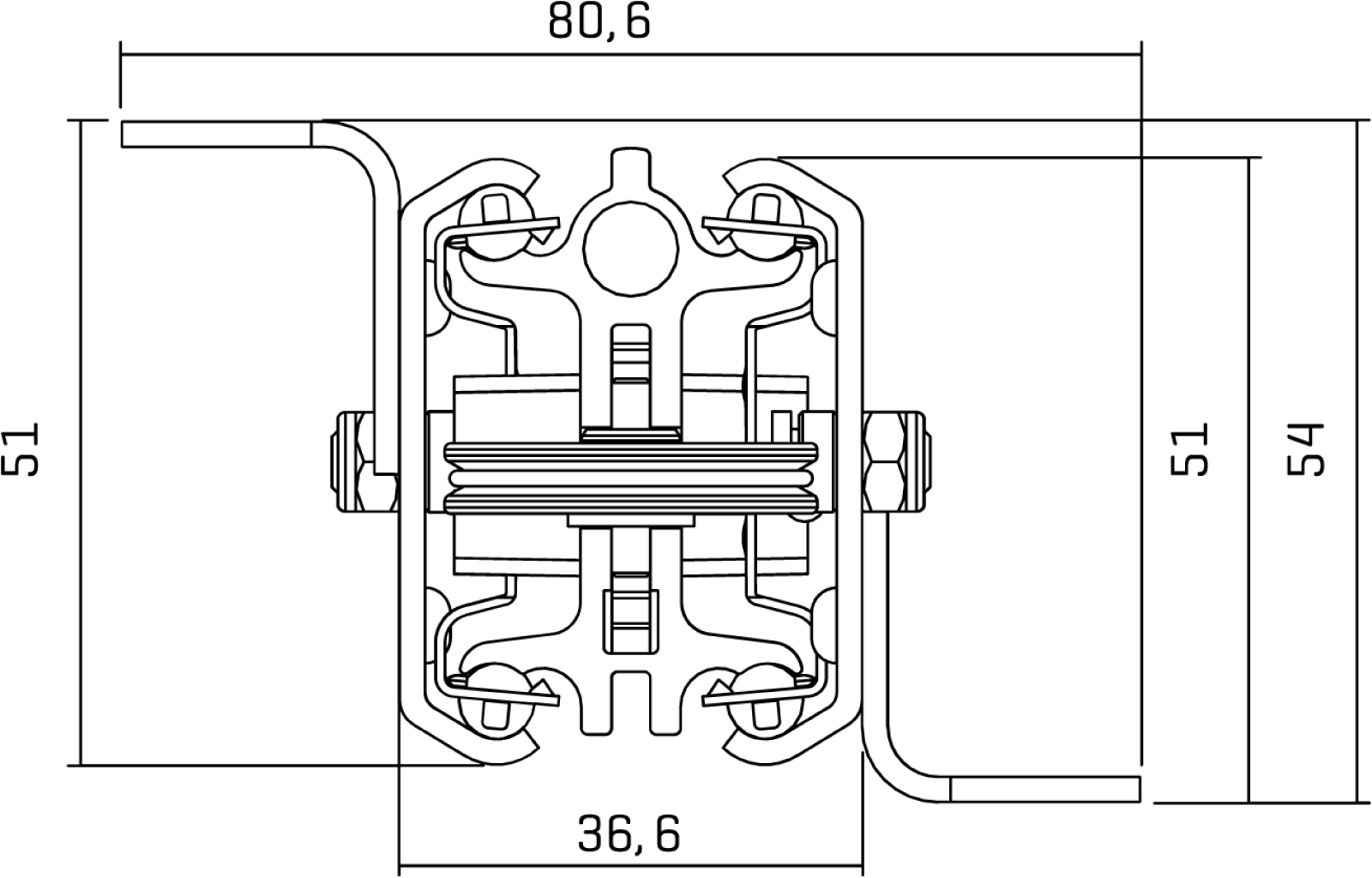 Pöttker Otomatik Büyüyen Masa Ray Mekanizması