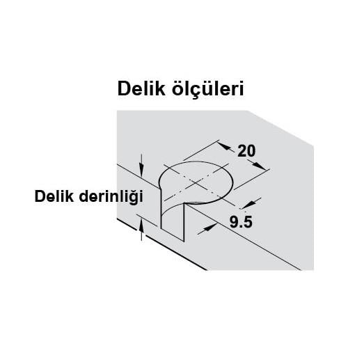 Rafix-20 Gövde Nikel Kaplama 8 Adet