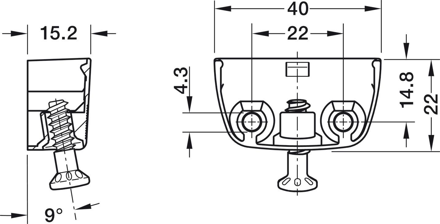 Rav Dolap Bağlantı Elemanı Rv