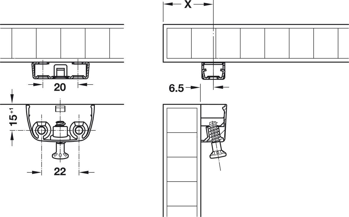 Rav Dolap Bağlantı Elemanı Rv