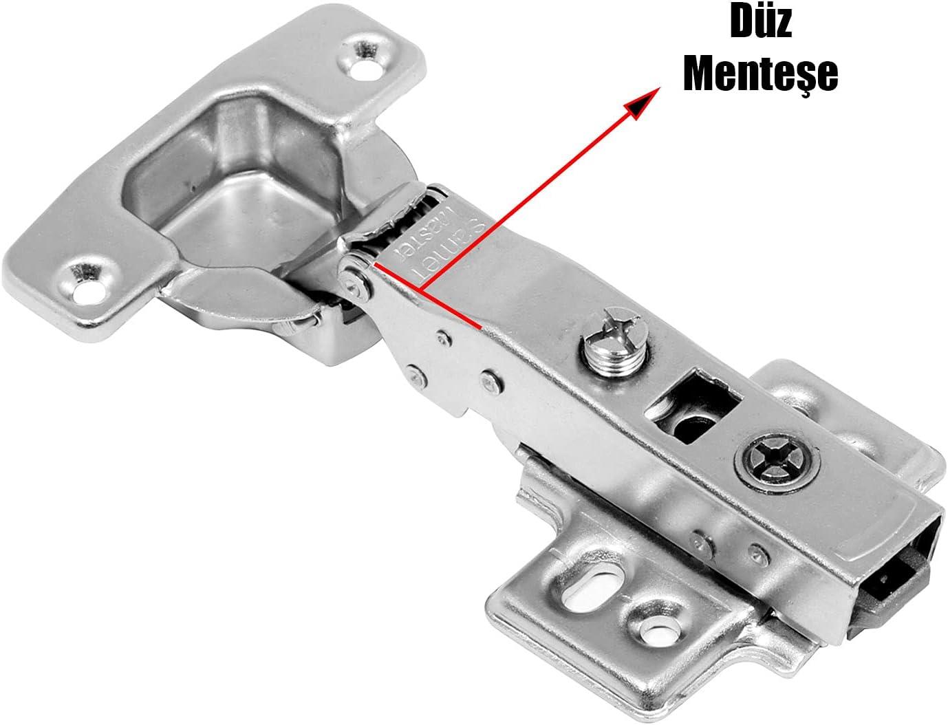 Samet Master Frenli Klipsli Düz Menteşe - 2 Adet