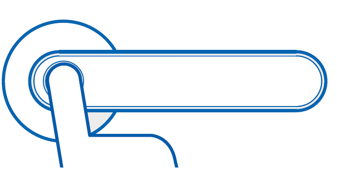 Şifreli Bluetooth Parmak İzli Kapı Kolu