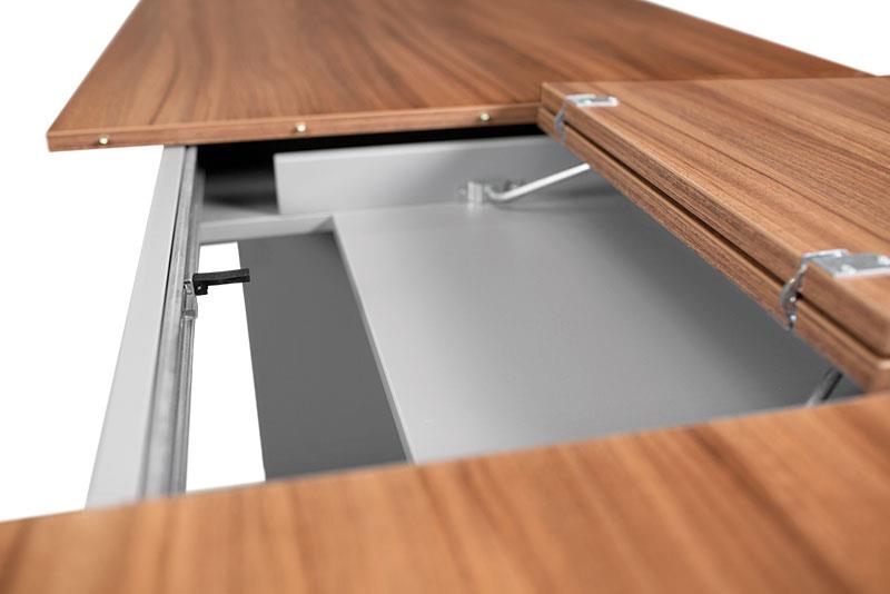 Standart Ortadan Açılır Masa Rayı 100 Cm