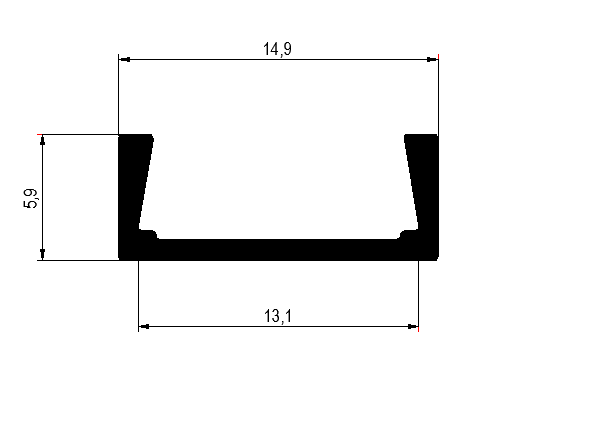 Süper Slim İnce Led Profili
