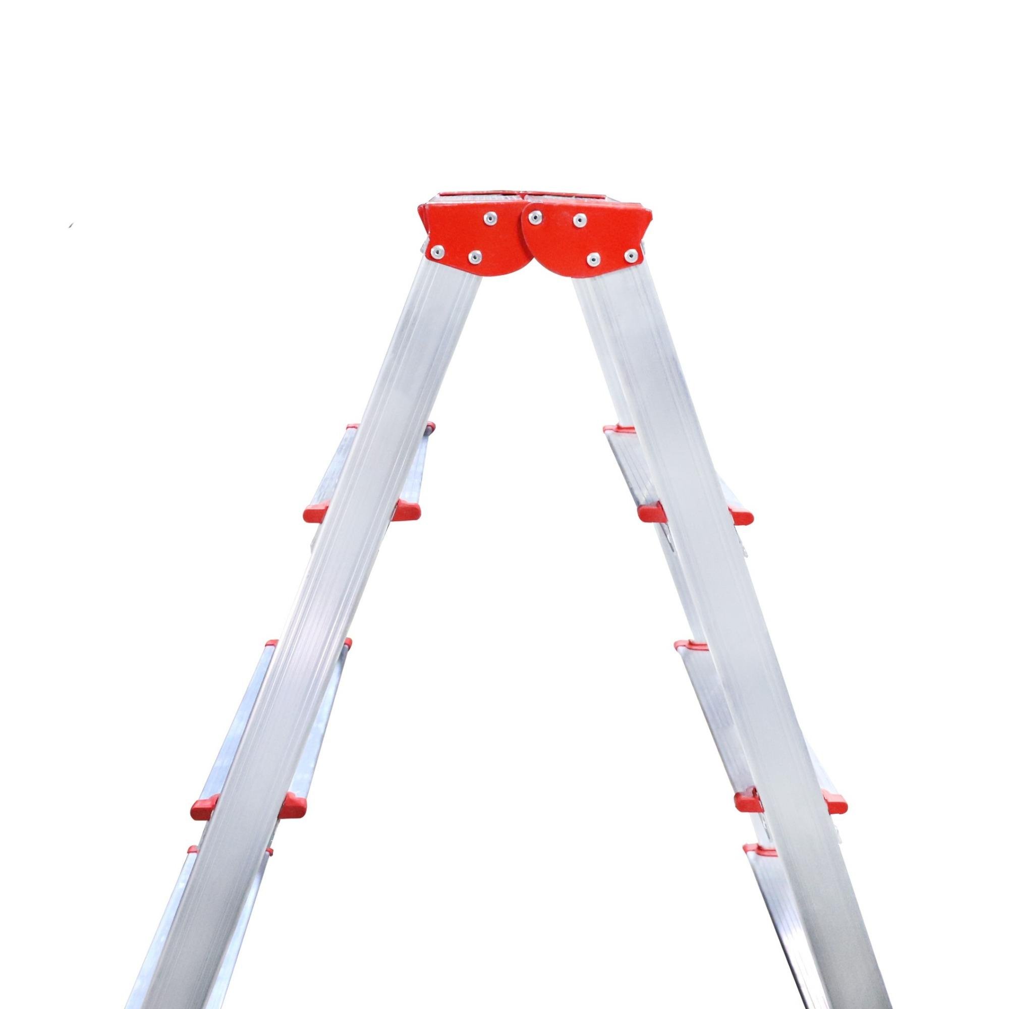 Üç Basamaklı Ev Tipi Katlanır Alüminyum Merdiven