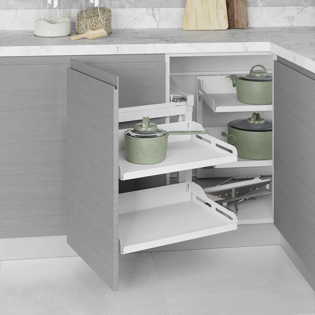 Unique Slim Kapağa Monte Körköşe Mekanizması Antrasit 