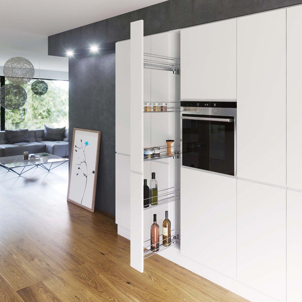 Vauth-Sagel Boy Şişelik Krom-Antrasit 150 mm