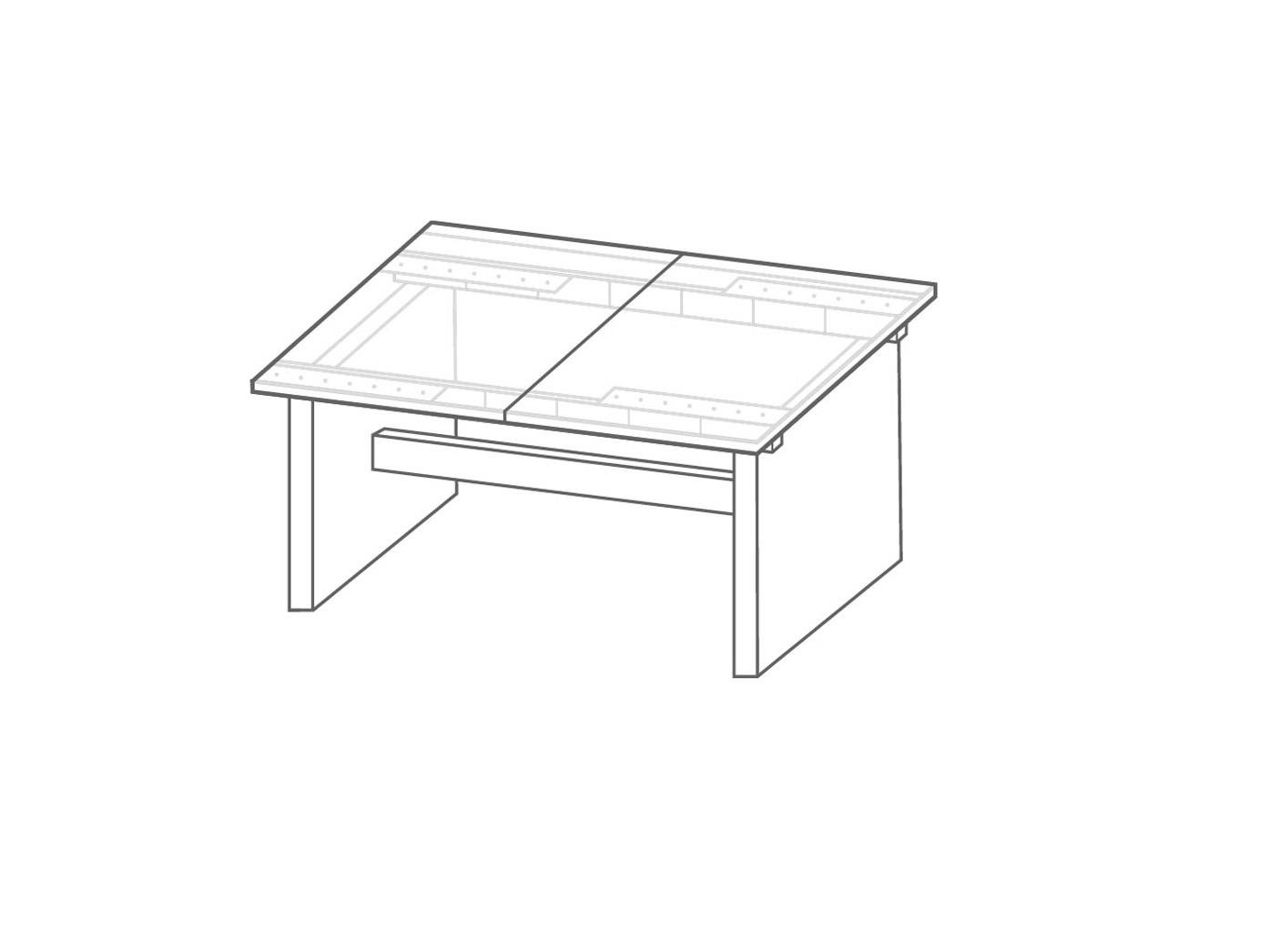 Yuvarlak Çok Açılır Fonksiyonel Masa Rayı Mekanizması 72 Cm