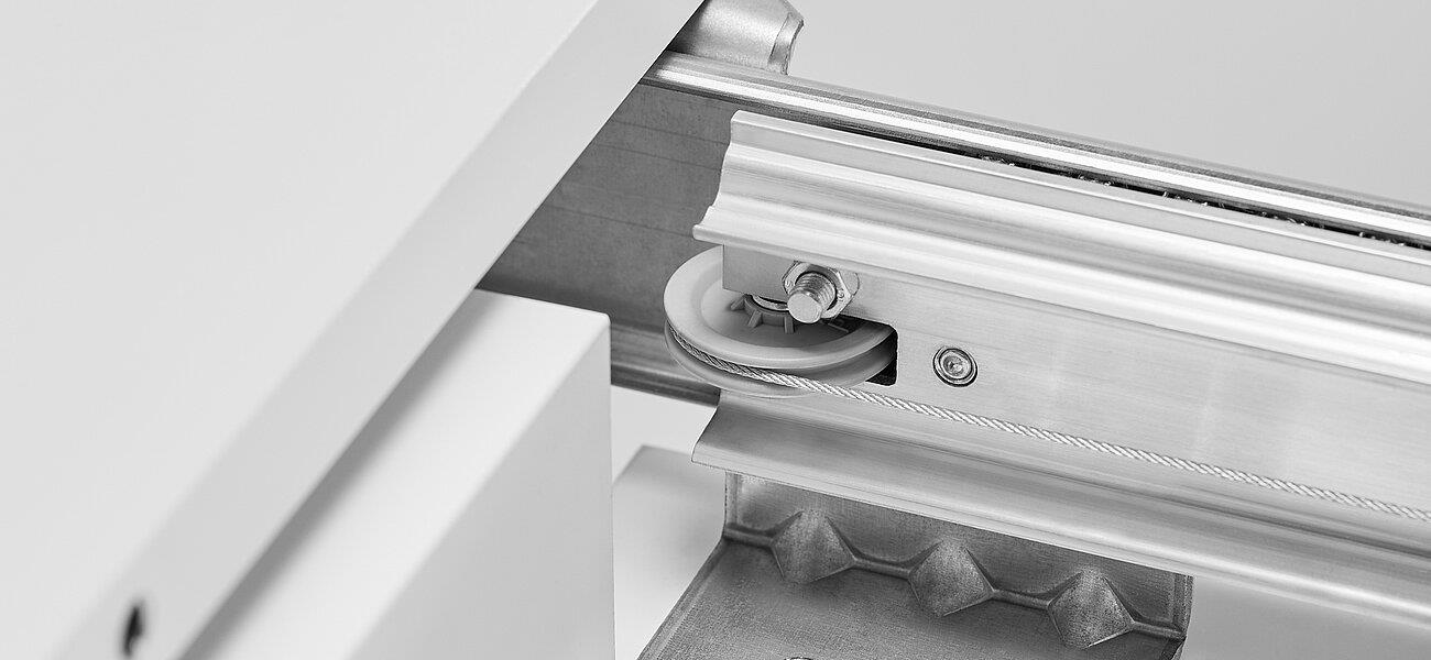 Yuvarlak Çok Açılır Fonksiyonel Masa Rayı Mekanizması 72 Cm