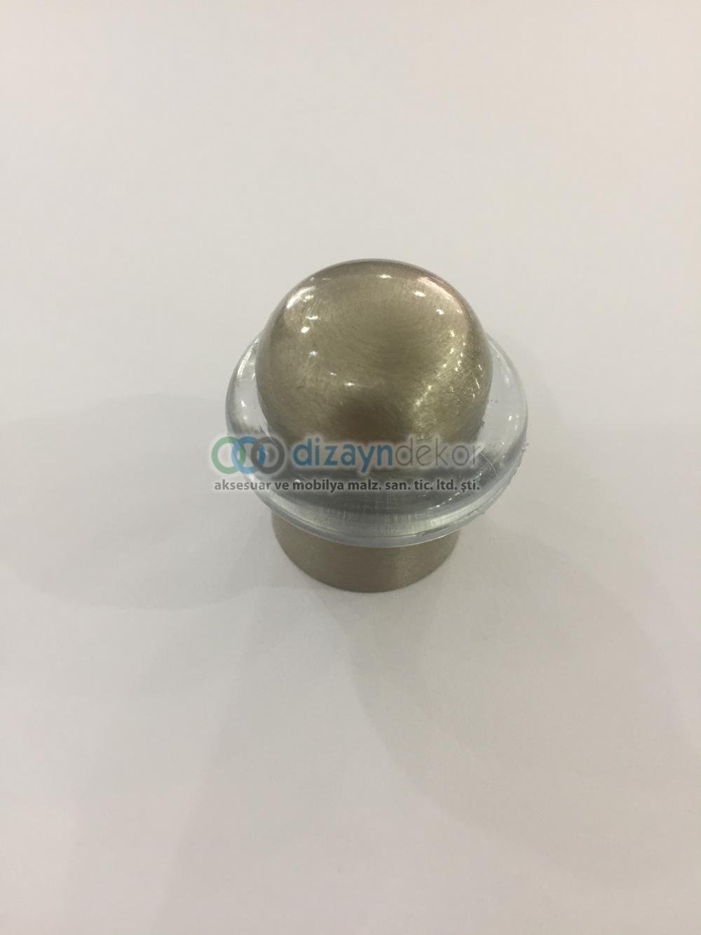 Zemine Yere Monte Kapı Stoperi Parlak Saten 3,5 Cm