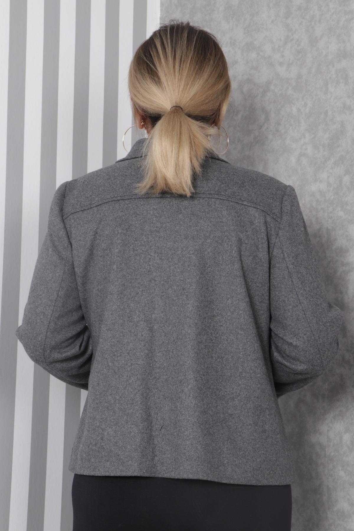 Yanları Cepli Ceket