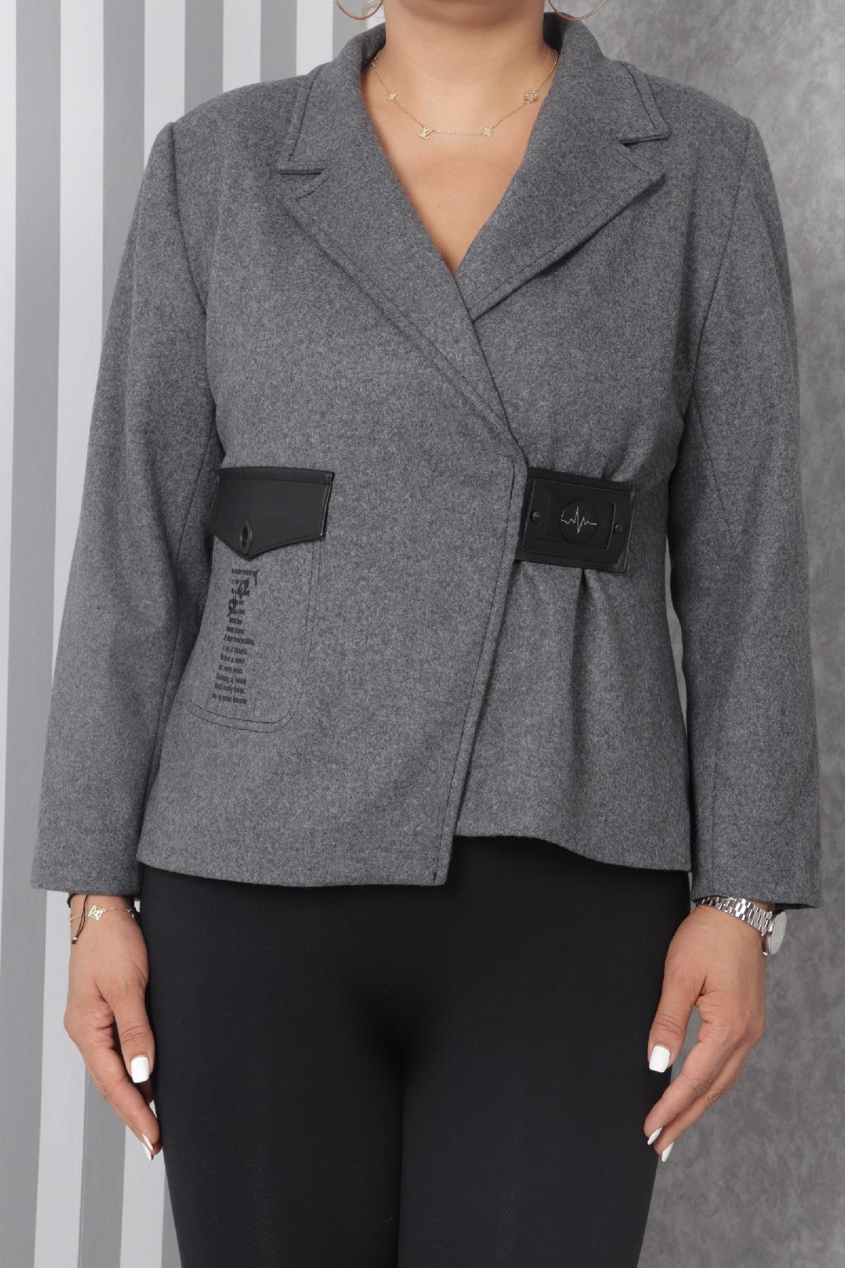 Yanları Cepli Ceket