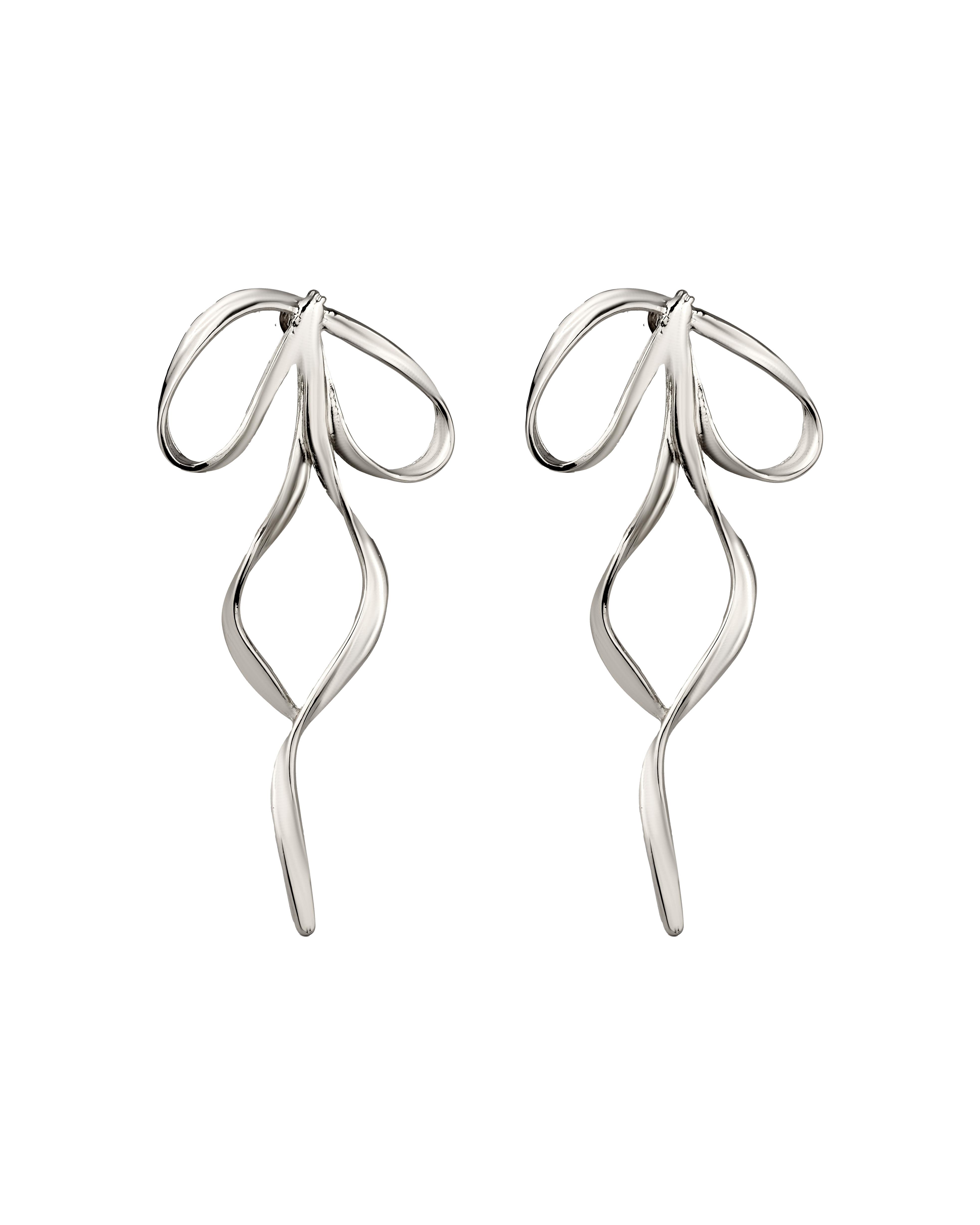 Silver Fiyonk Küpe