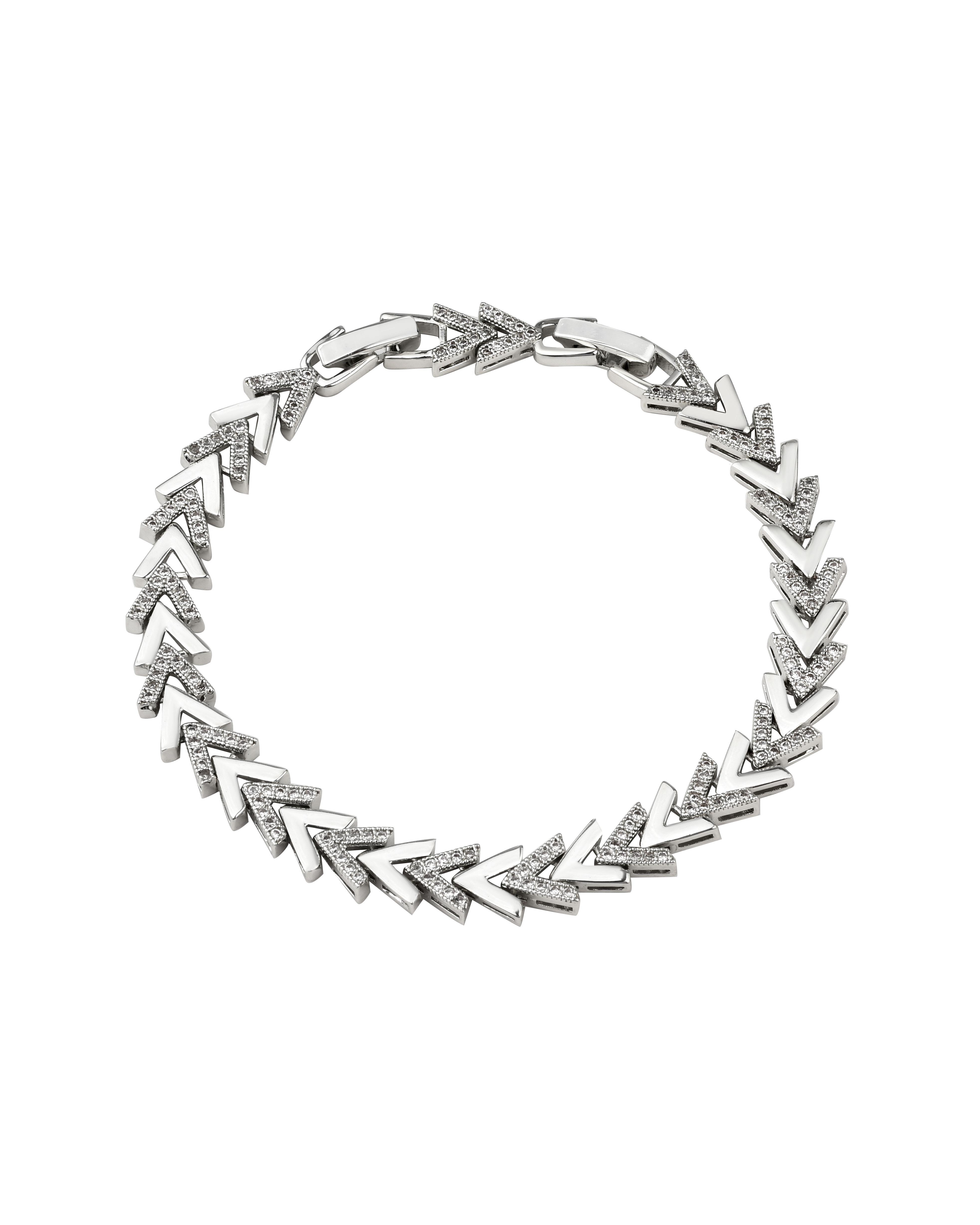 Silver Taşlı Bileklik