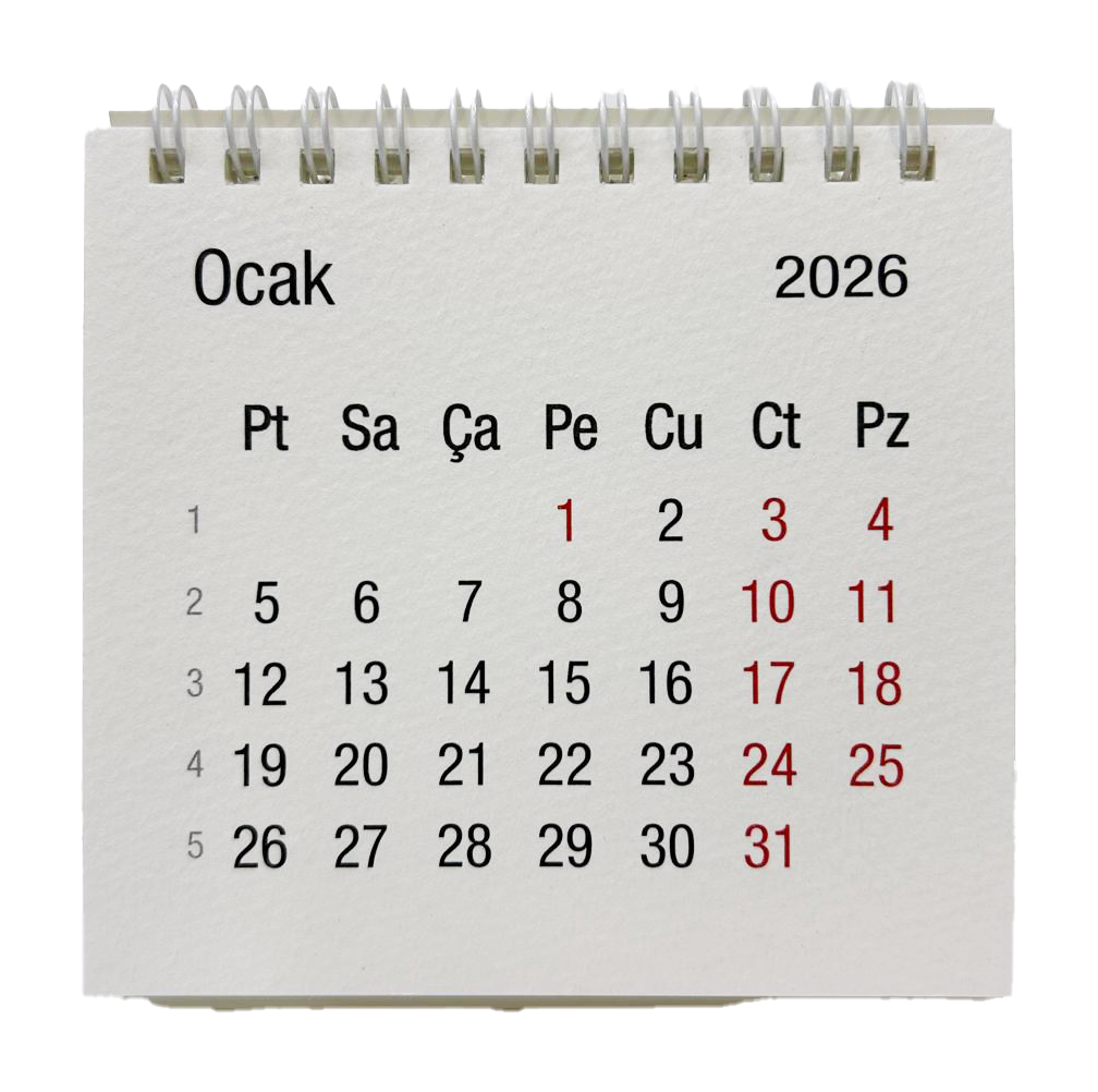 2026 Masa Takvimi