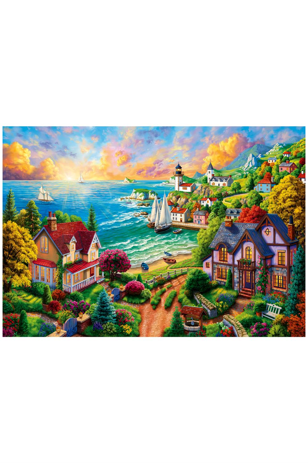 260 Parçalık Puzzle / Sahildeki Köy