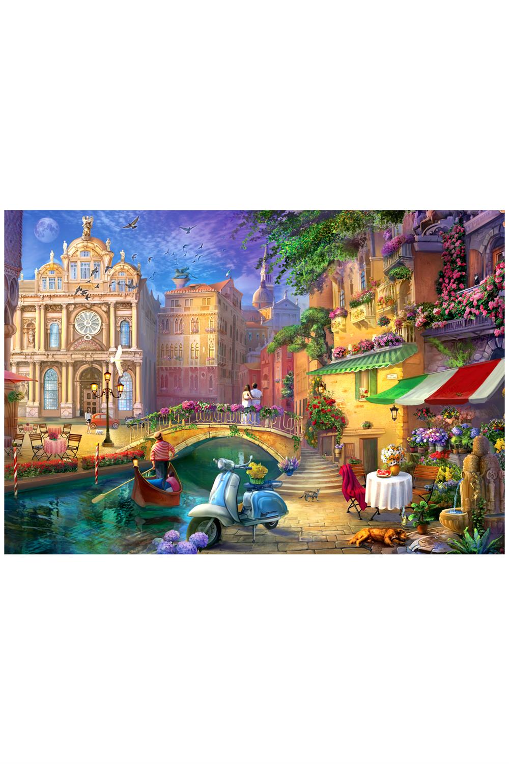500 Parçalık Puzzle / Romantik Venedik