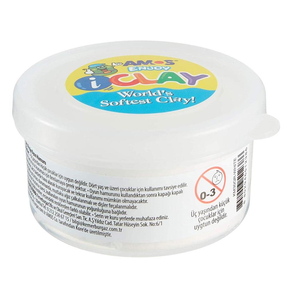 Amos I-Clay Proje Hamuru Beyaz 30 gr