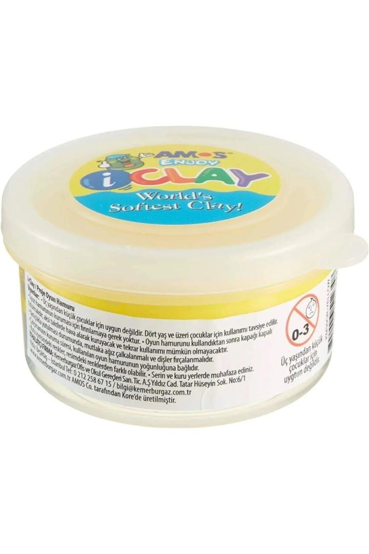 Amos Proje Hamuru-I Clay 30Gr Sarı Tekli