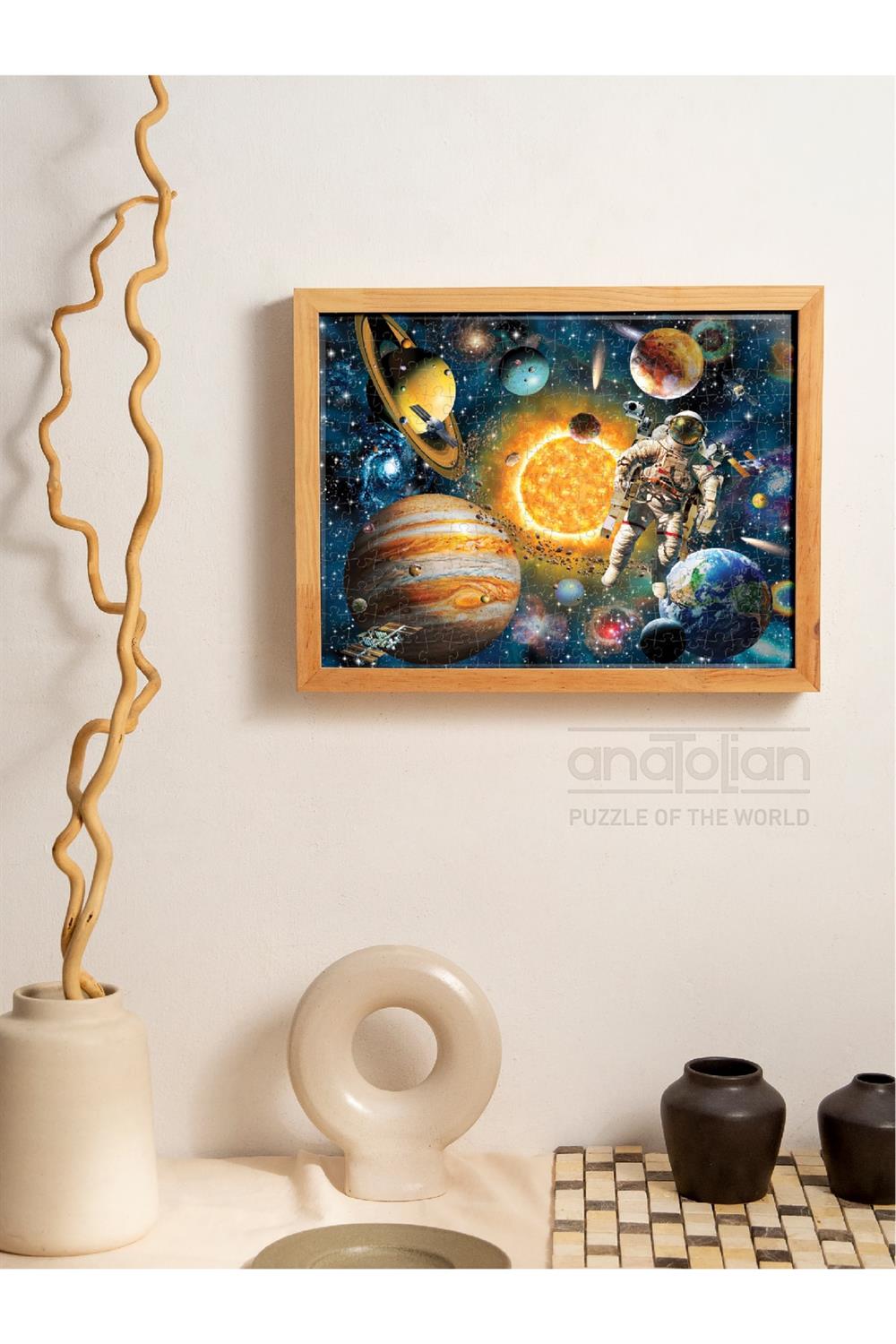 Anatolian 260 Parça Puzzle / Astronot - Kod 3339