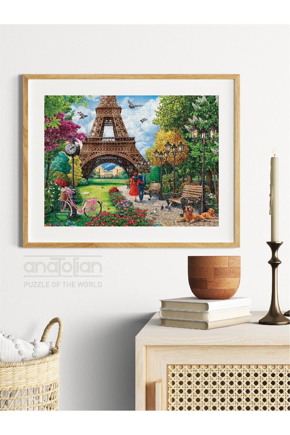 Anatolian 500 Parça Puzzle / Paris Baharı - Kod 3627